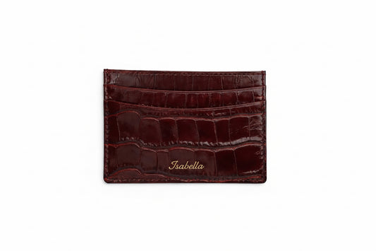 Card Holder - Burgundy