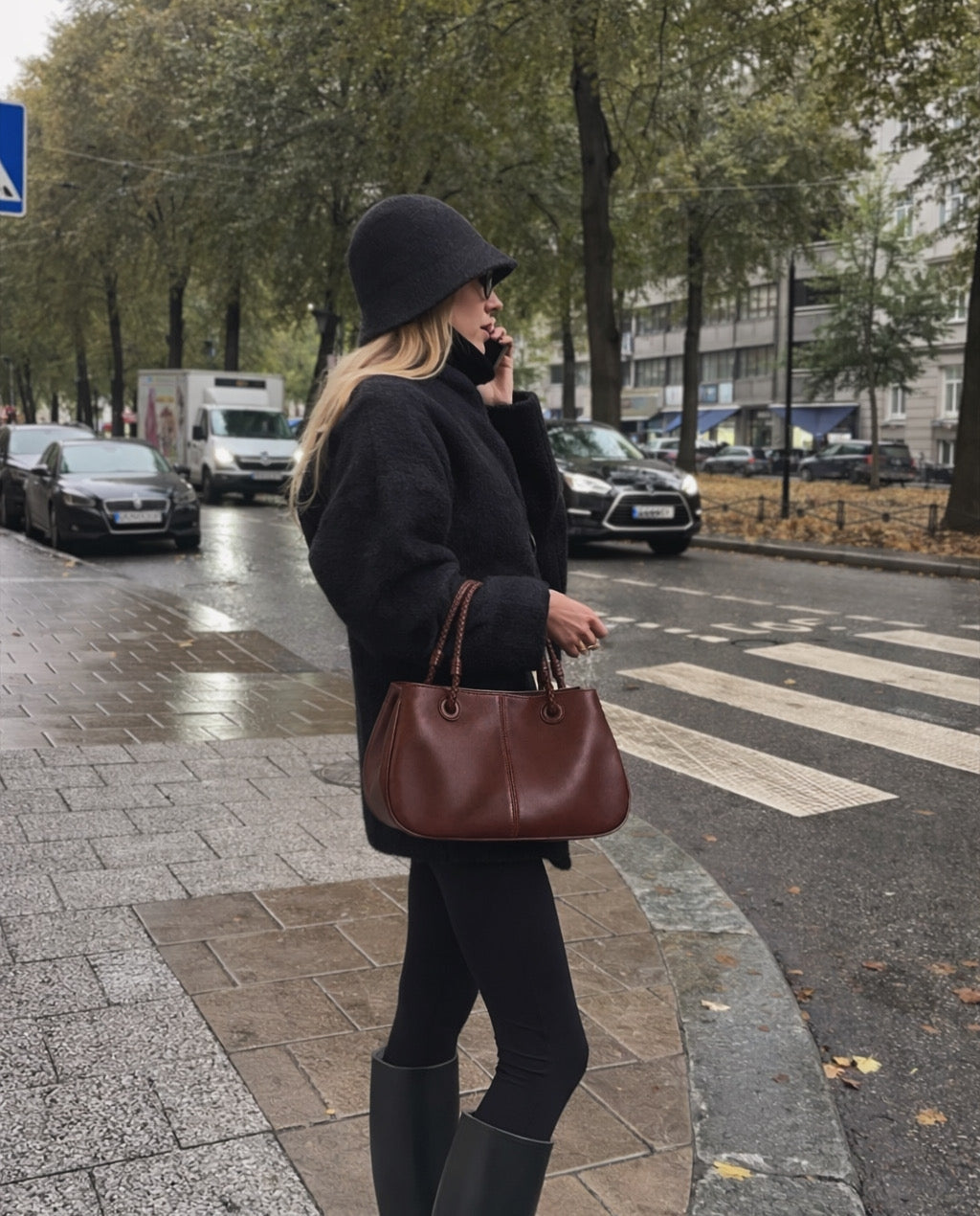 The Isabella - Burgundy